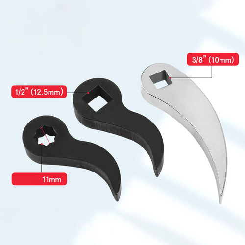 4 Kit De Reparación De Automóviles Con Cabezal 11 Mm Negro