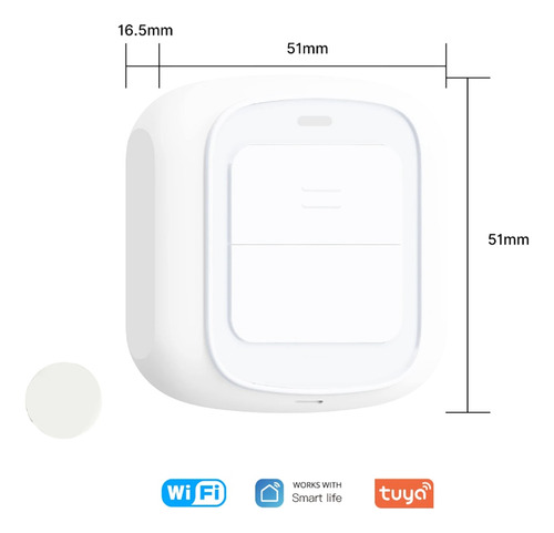Interruptor De Escena Tuya Wifi, Inalámbrico, Inteligente, L