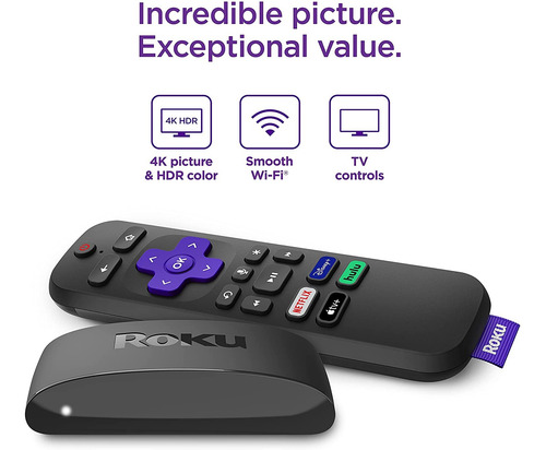 Roku Express 4k 2021 | Reproductor Multimedia En Streaming H