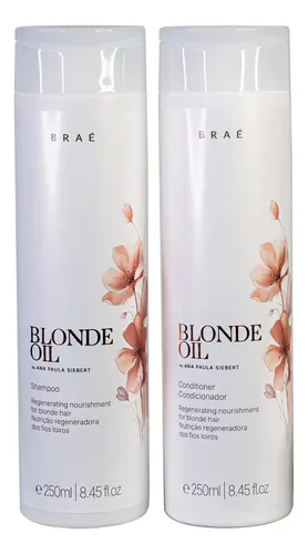 Braé By Ana Paula Siebert Blonde Oil Kit Shampoo e condicionador