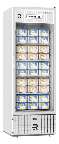 Visa Cooler Sorvete -22ºc 570l Vcs570pvbb 220v - Refrimate