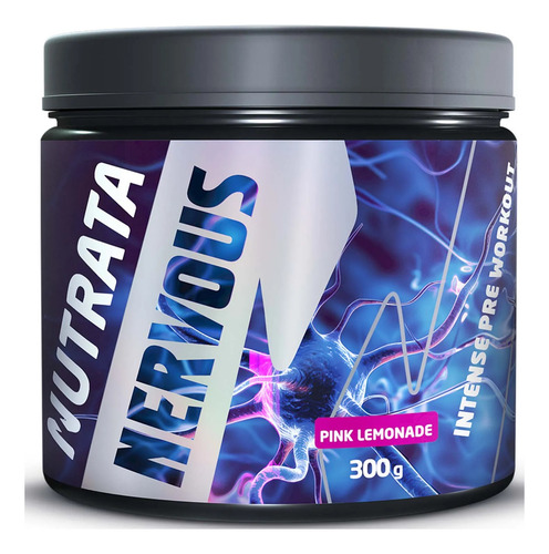 Pré Treino Nervous Sabor Pink Lemonade - Nutrata 300g