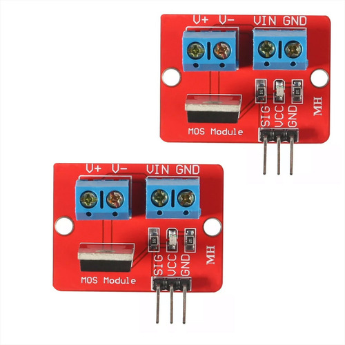Modulo Controlador Mosfet Irf520, Arduino, Raspberry (2 Pcs)