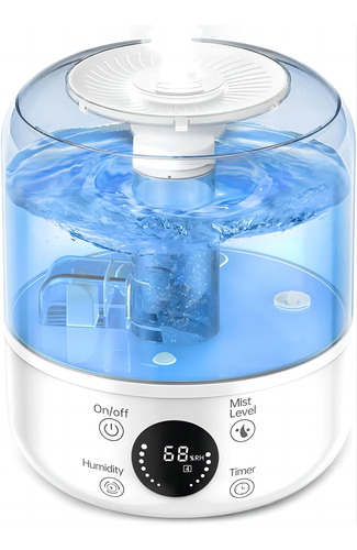 Humidificador Ultrasónico Difusor D/niebla Fría P/bebé 2.5l