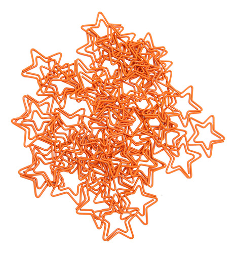 50 Sujetapapeles Elegantes De 5 Puntas, Estilo Estrella, Met