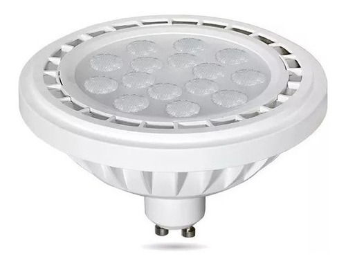 10 Lámparas Led Ar111 12w Luz Fría Candela 7309