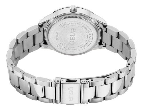 Reloj De Pulsera Enso Mujer Moda Casual Correa Lila