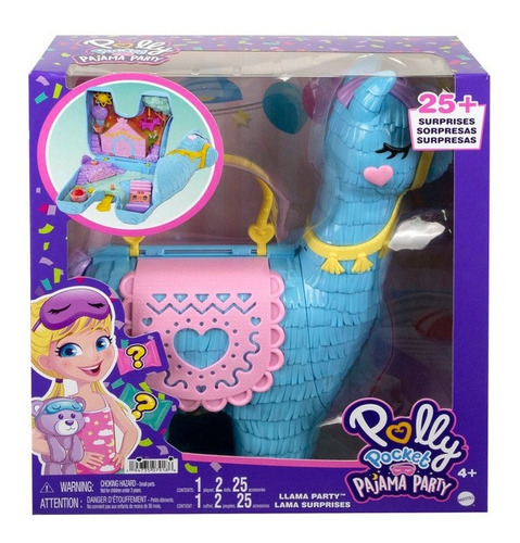 Polly Pocket Piñata Llama Party Caja De Sorpresas