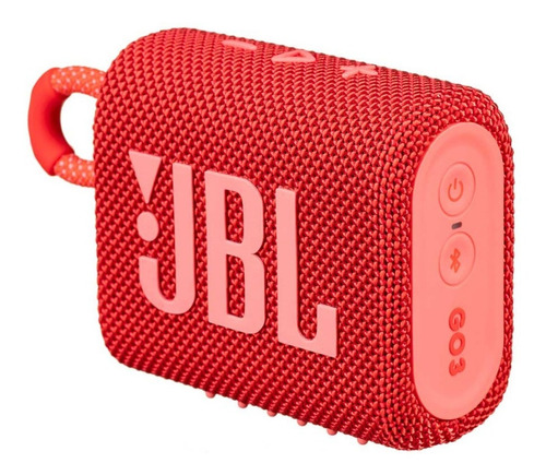 Imagen 5 de 10 de Parlante Jbl Go 3 Jblgo3redam Rojo