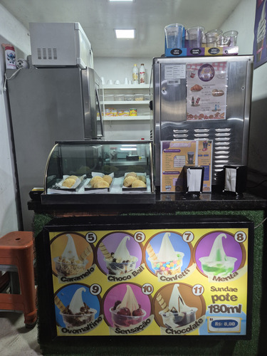 Passo Ponto De Uma Sorveteria
