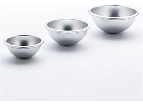 Kit 3 Moldes Aluminio Para Bombas De Baño, Esferas De Baño
