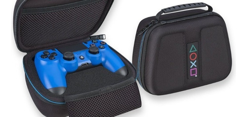 Bolso Deluxe Travel Case Para Joystick De Playstation / Makkax Color Negro