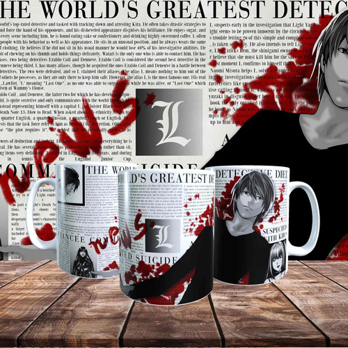 Taza Personalizada Diseño Death Note  T389