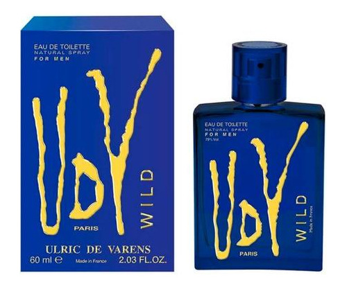 Perfume Ulric De Varens Wild Edt 60ml Original Oferta