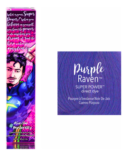 Cor De Cabelo Guy Tang #mydentity Super Power Purple Raven 9