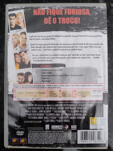 Dvd Filme - Todas Contra John (Usado)