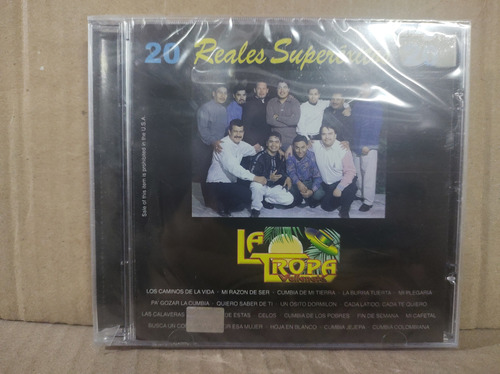 La Tropa Vallenata 20 Reales Súper Éxitos Cd #347