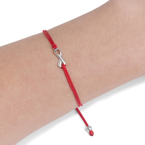  Pulsera De Apoyo Amistad De Mujeres Hilo Rojo, Mes De ...