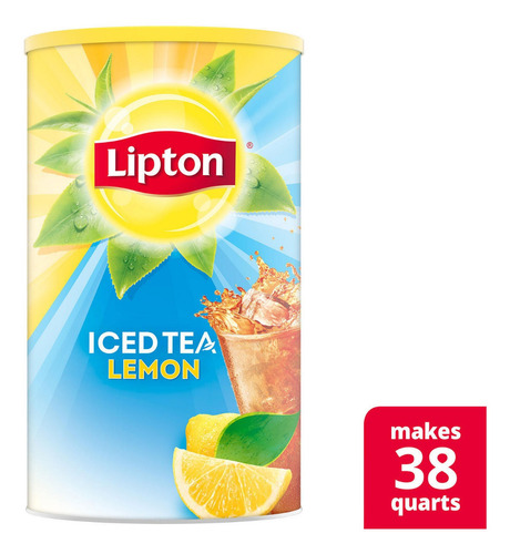 Lipton Iced Tea Americano Te Helado Limon 3 Botes 2.54kg C/u