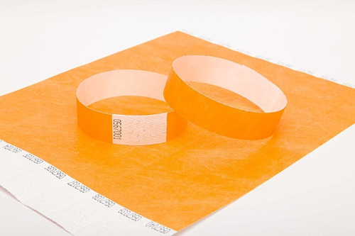 Imagen 6 de 7 de Pulseras Cintas Entradas Papel Fiestas Eventos Cumpleaños