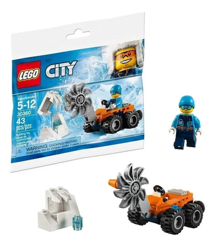 Lego City Maquina Corta Hielo # 30360 Original Replay