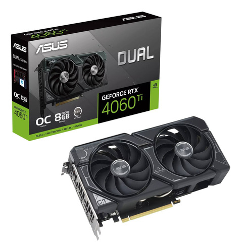 Asus Dual Geforce Rtx 4060 Ti Oc Edition, 8gb Gddr6