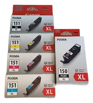 Comprar Pack 5 Tintas Canon 150 Xl - 151 Xl  Ip7210 -  Mx721  Ix6810