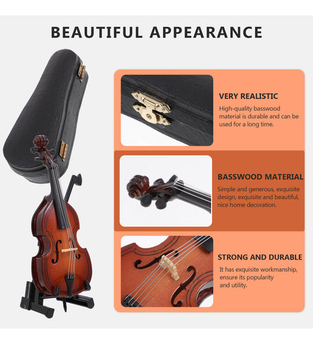 Modelo De Mini Instrumento De 1 Peça Mini Bass Adornment Del