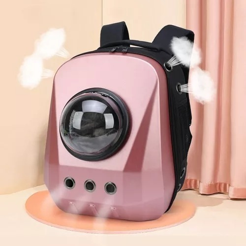 Mochila Transportadora Perro Gato Con Respiración -en Oferta