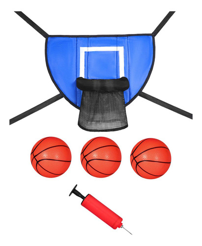 Mini Trampolín Aro De Baloncesto Resistente Para Rodapies [u