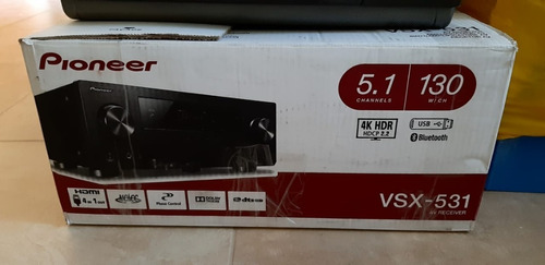 Sintoamplificador Pioneer Vsx 531 5.1 Bluetooth Usb