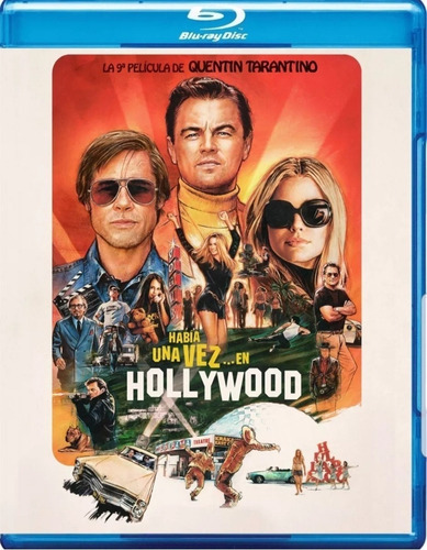 Había Una Vez En Hollywood Blu Ray Tarantino Película