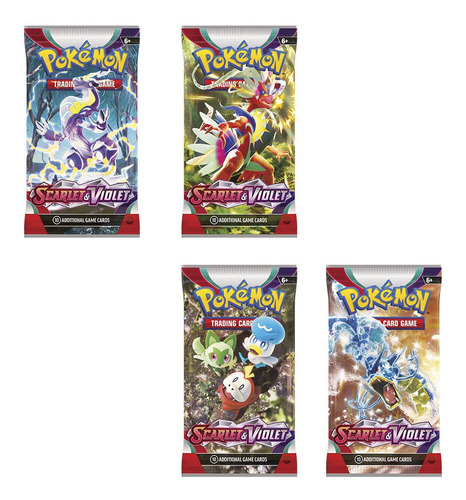 Cartas De Pokemon Tcg Scarlet/violet Booster Eng