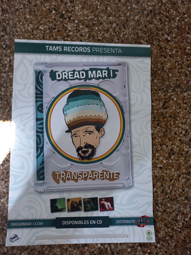 Dread Mari Transparente Poster Original..