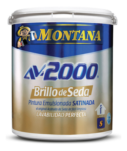 Pintura Brillo Seda Blanco Puro Montana