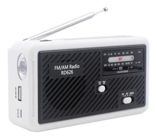 Radio Solar De Carga De Radio Con Puerto Usb Para Teléfono