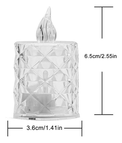 Luz De Vela De Sin Llama Lámpara De Vela De Luz De Vela Para