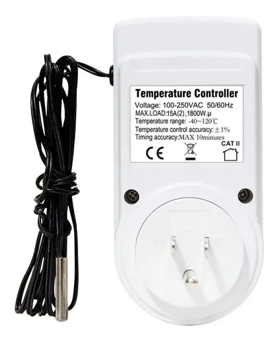 Termostato Digital Controlador De Encendido Y Apagado