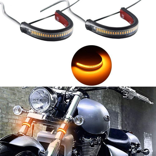 Giros Guiños Led Barral Moto Custom Cafe Racer Bobber Pem