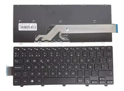 Teclado Dell Vostro 14 3449 3468 3445 3446 3458 3459 3478