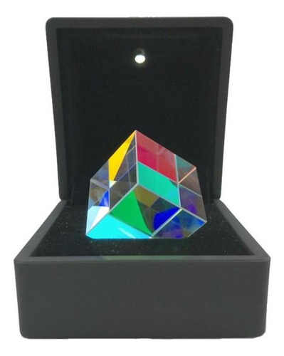 Cubo De Luz De Seis Lados Con Prisma De Color Caja De Luz .