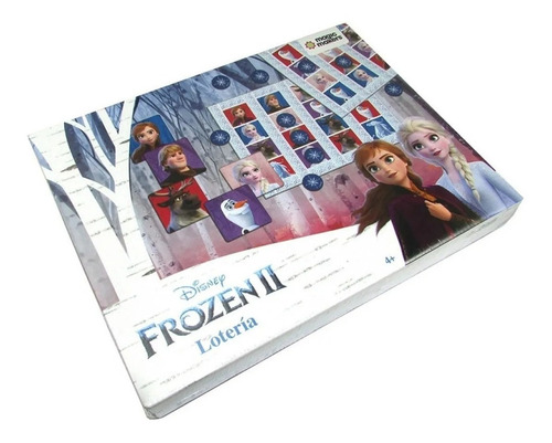 Juego De Lotería Frozen 2 Disney Princesas Fro109 De Mesa