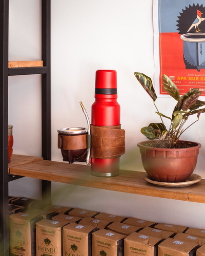 Imagen 2 de 5 de Organizador Matero - Portatermo Mate Y Bombilla