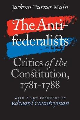 Libro The Antifederalists - Jackson Turner Main