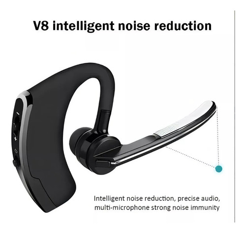 Auricular Inalámbrico Bluetooth Mono Manos Libres Oral V8