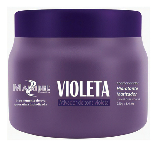 Mascara Matizadora Violeta 250g Mairibel