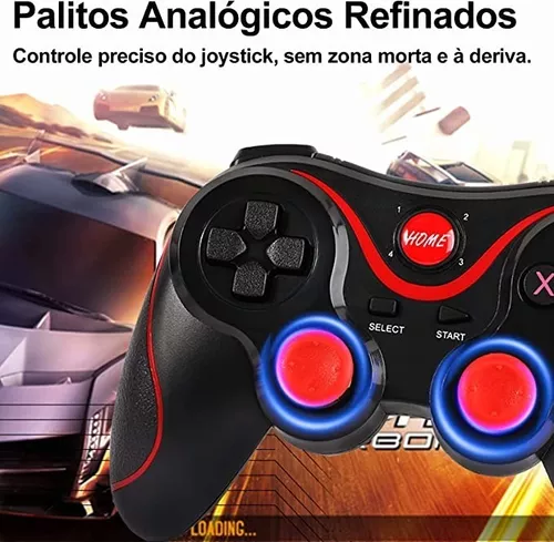 Controle Para Jogar Free Fire Bluetooth Sem Fio Android - v8