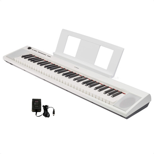 Teclado Piano Digital Yamaha Np-12b Sensitivo Atril Fuente