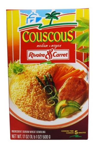 Cous Cous Rivoire & Carret 500gr Importado Exquisito