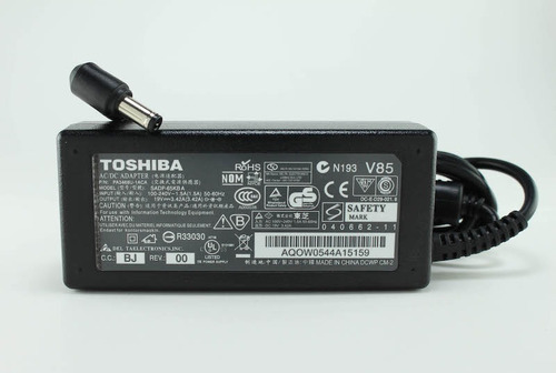 Cargador Toshiba Satellite 19v 3,42a C50 C55 C75 C55d C55dt 